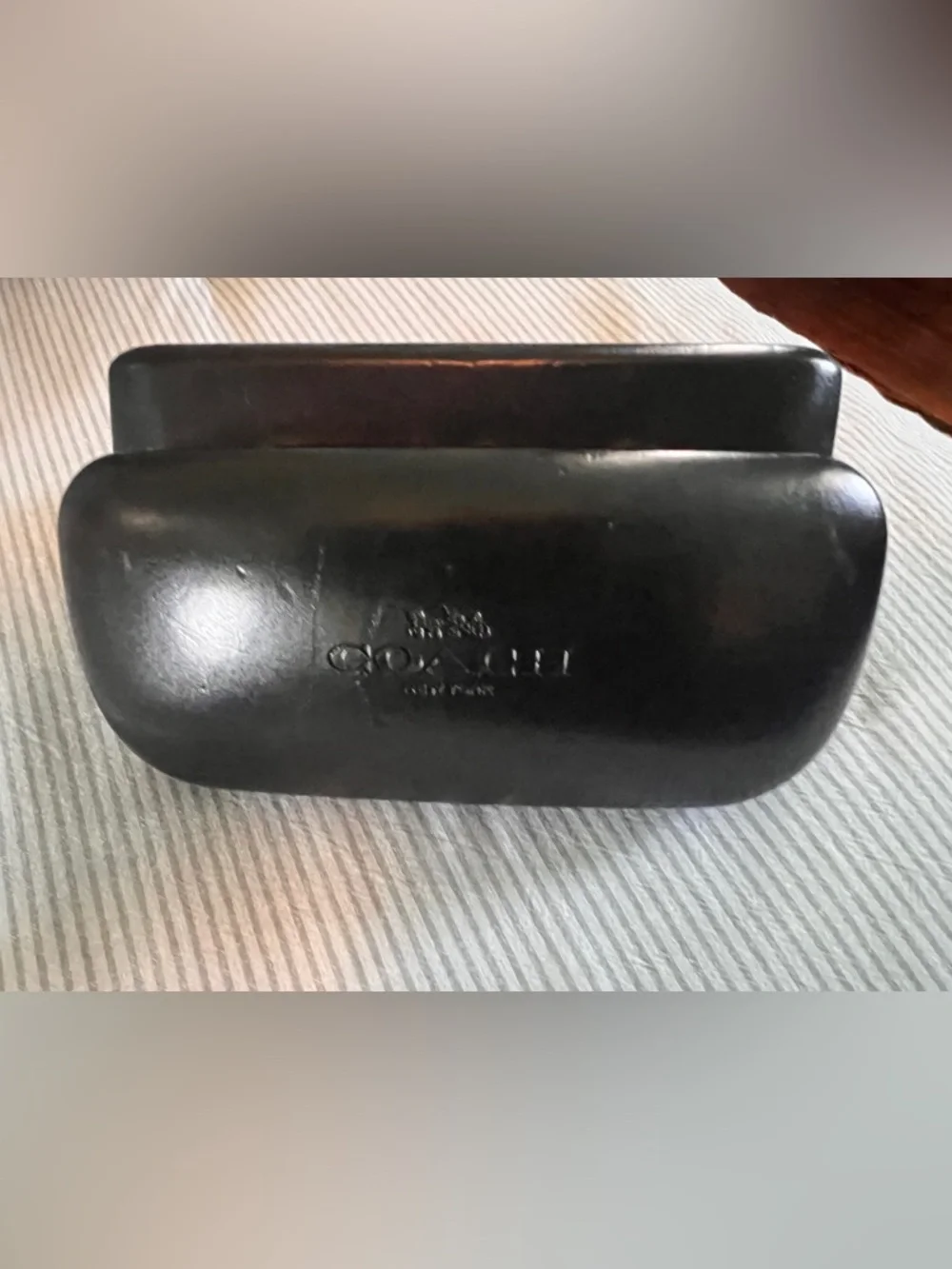 COACH Women's Tortoise Frame Sunglasses with Brown Lenses - Picture 13 of 15